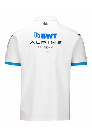 Polo de formule 1 BWT Alpine F1 Team - Blanc