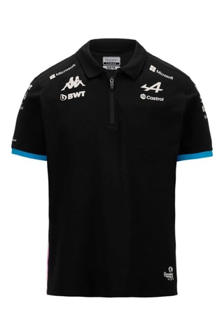 Polo de formule 1 BWT Alpine F1 Team - Blanc, noir et rose