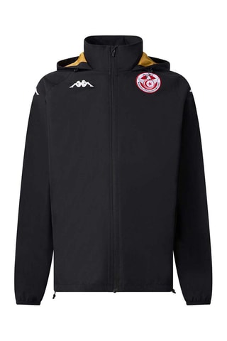 Veste d’entraînement à capuche Fédération tunisienne de football - Noir