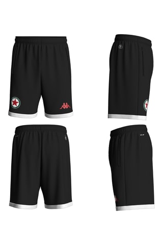 Short regular d’entraînement Red Star FC - Noir
