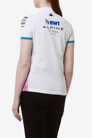 Polo de formule 1 BWT Alpine F1 Team - Blanc