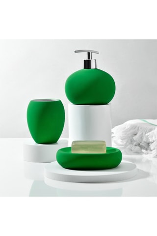 Set de salle de bain en céramique - Vert