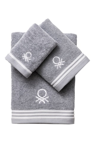 Set 3 serviettes - Gris