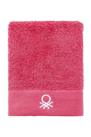 3 serviettes de toilette - Rose - 50 x 90 cm