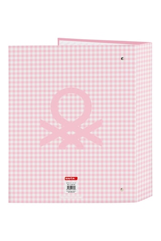 Classeur à anneaux - Rose - 27 × 6 × 33 cm