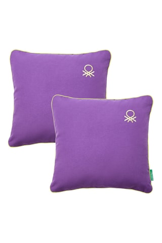 2 coussins Rainbow - Violet - 45 x 45 cm