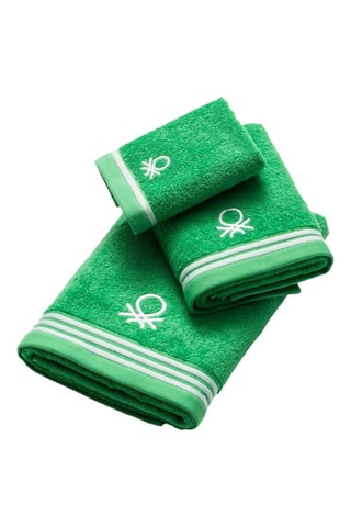 Drap de douche - Vert - 70 x 140 cm