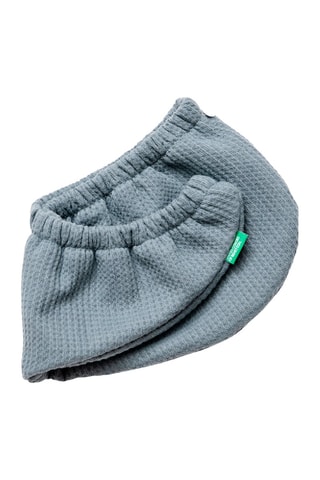 Serviette de cheveux Bleu foncé