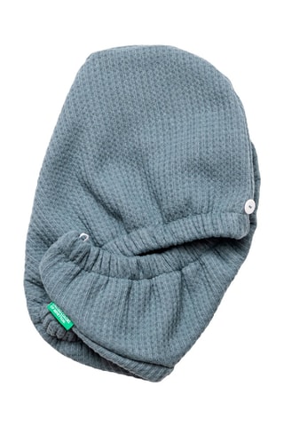 Serviette de cheveux Bleu foncé