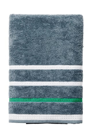 Drap de douche - Bleu - 70 x 140 cm