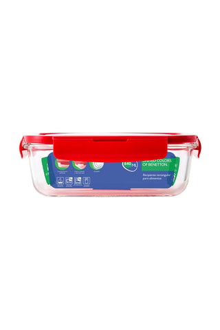 Boîte de conservation en verre borosilicate - 0,84 l
