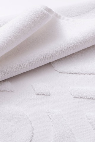 Tapis de bain - Blanc - 50 x 80 cm