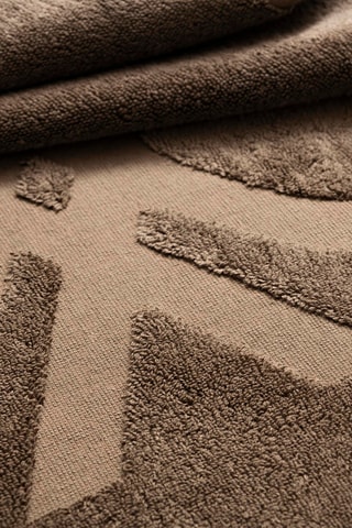 Tapis de bain - Marron - 50 x 60 cm