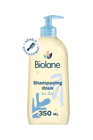 2 x Shampoing doux au lin - 2 x 350 ml