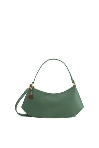 Sac porté épaule en cuir Rory - Vert