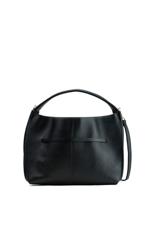 Sac porté épaule en cuir Callie - Noir