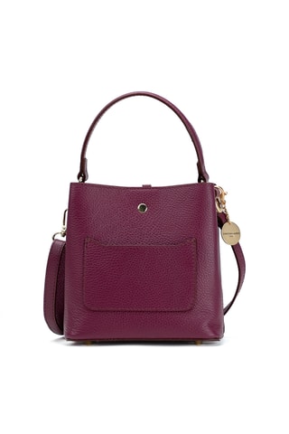 Sac à main en cuir Mara - Violet