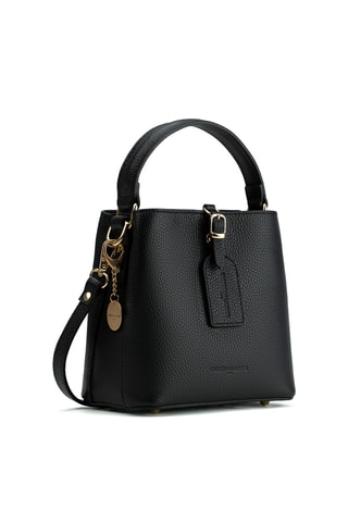 Sac à main en cuir Mara - Noir
