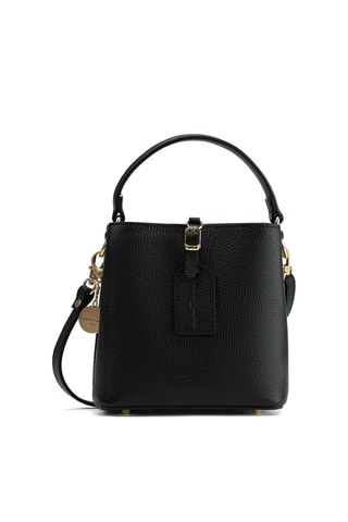 Sac à main en cuir Mara - Noir