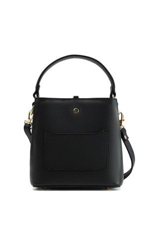 Sac à main en cuir Mara - Noir