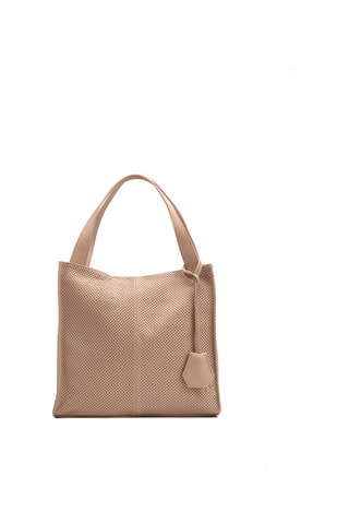 Sac porté épaule en cuir Agatella - Rose