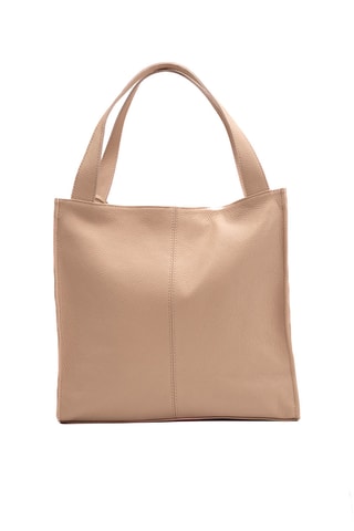 Sac porté épaule en cuir Agatella - Rose