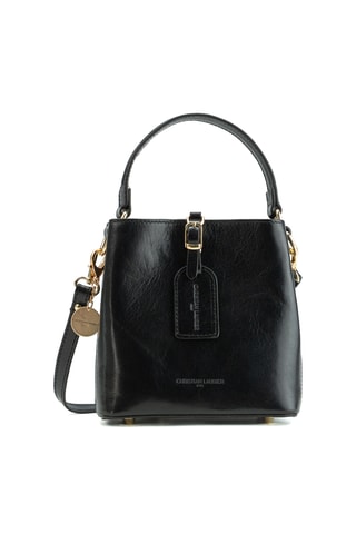 Sac à main en cuir Myra - Noir