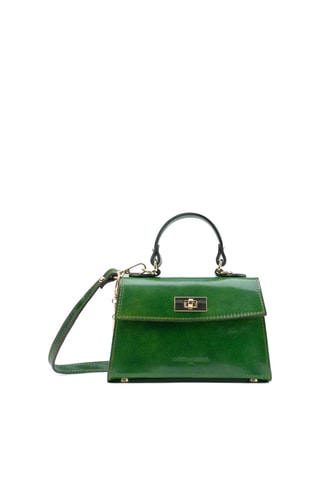 Sac à main en cuir Malia - Vert
