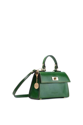 Sac à main en cuir Malia - Vert