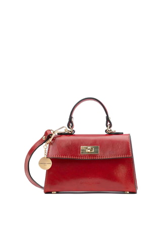 Sac à main en cuir Malia - Rouge