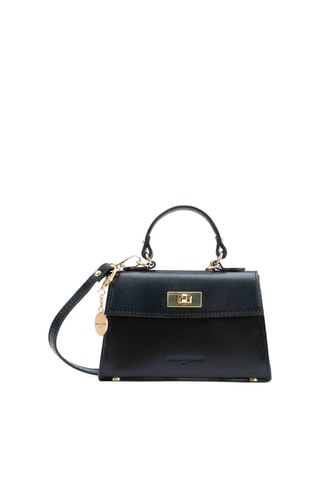 Sac à main en cuir Malia - Noir