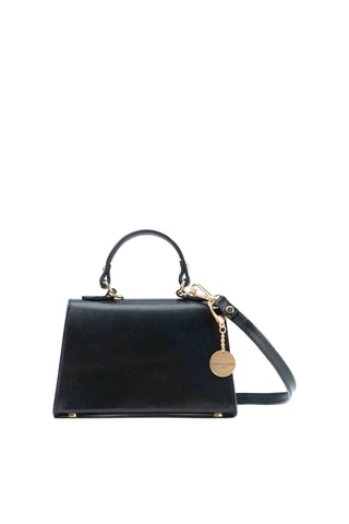 Sac à main en cuir Malia - Noir
