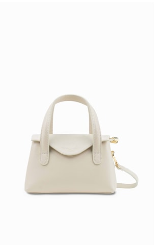 Sac à main en cuir Jacie - Blanc