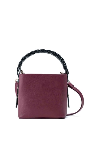 Sac à main en cuir Kaia - Noir