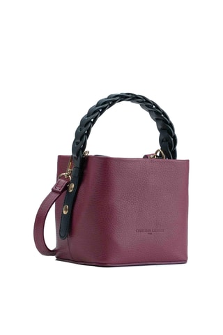 Sac à main en cuir Kaia - Noir