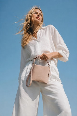Sac à main en cuir Kaia - Rose