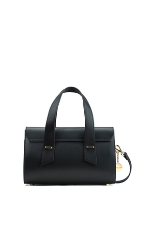 Sac à main en cuir Candace - Noir