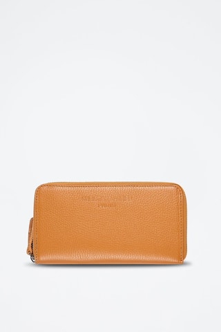 Portefeuille en cuir Mony - Camel