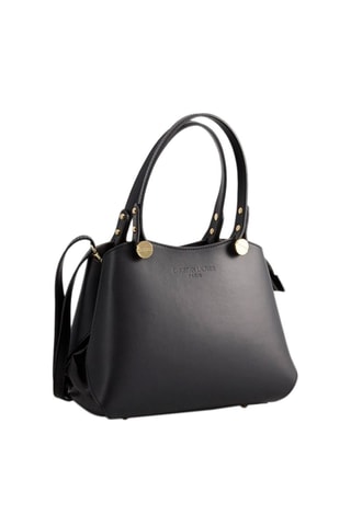 Sac à main en cuir Kiara - Noir