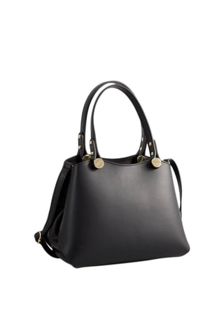 Sac à main en cuir Kiara - Noir