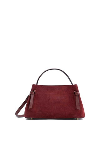 Sac à main en cuir Ada - Bordeaux