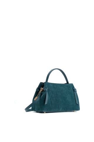 Sac à main en cuir Ada - Bleu