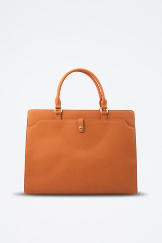 Sac à main en cuir Nya - Camel