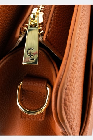 Sac à main en cuir Nya - Camel
