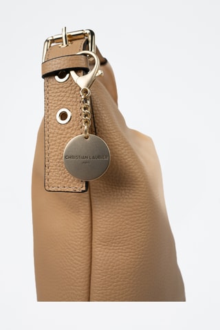 Sac porté épaule en cuir Orient - Orange