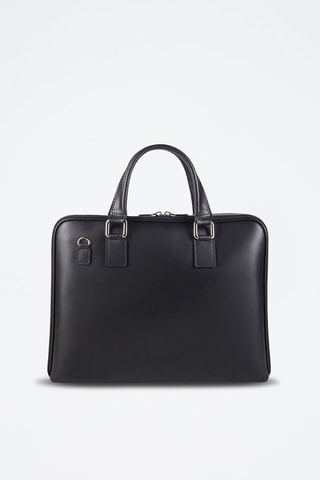 Porte-documents en cuir Jimi - Noir