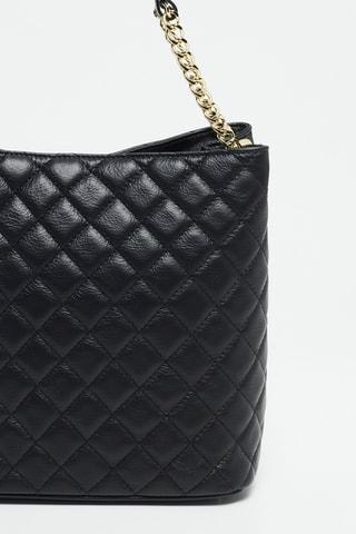 Sac à main en cuir Gabriel - Noir