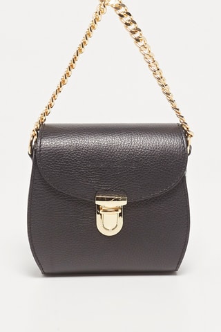 Sac à main en cuir Chelsea - Noir