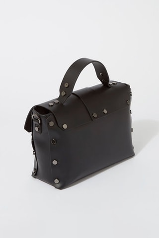 Sac à main en cuir Paty - Noir
