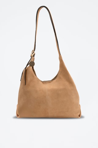 Sac porté épaule en cuir Sierra - Orange